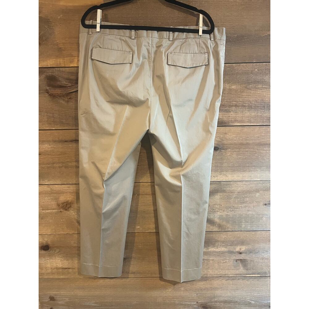 Berluti Dress Pants Men’s 40” Waist Euro‎ Size 56 Beige Made In Italy - Picture 3 of 11